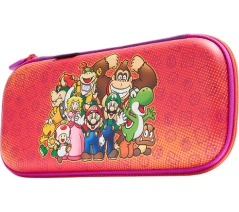 Image of PowerA Slim Case for Nintendo Switch 2 - Mario & Friends, Patterned,Red 617885160011