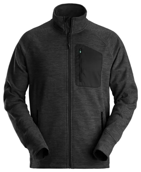 Image of Snickers FlexiWork Fleece Jacket - Black - S