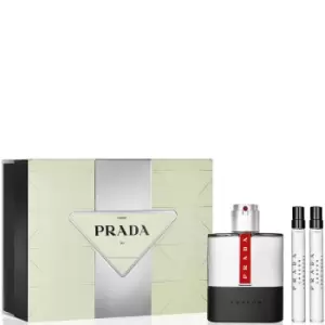 Image of Prada Luna Rossa Carbon Eau de Toilette 100ml Gift Set