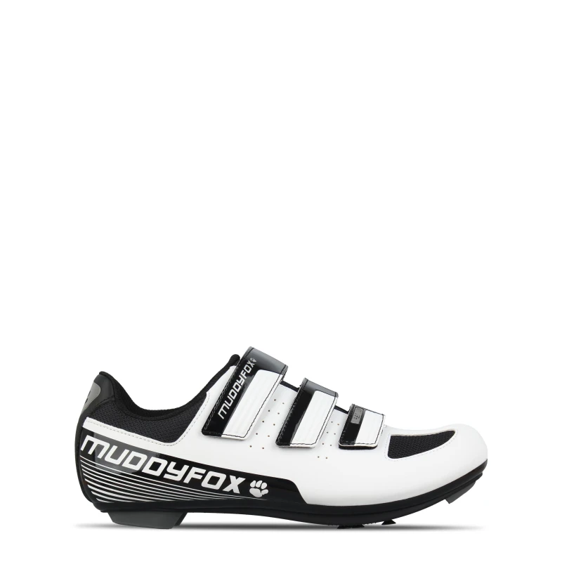 Image of Muddyfox RBS100 Mens Cycling Shoes - White White 7