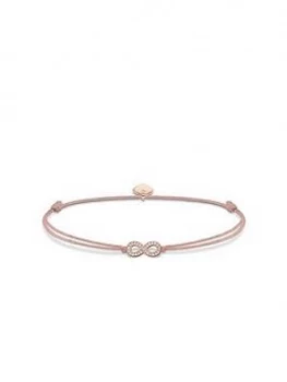 Image of Thomas Sabo Sterling Silver Cubic Zirconia Little Secrets Infinity Bracelet