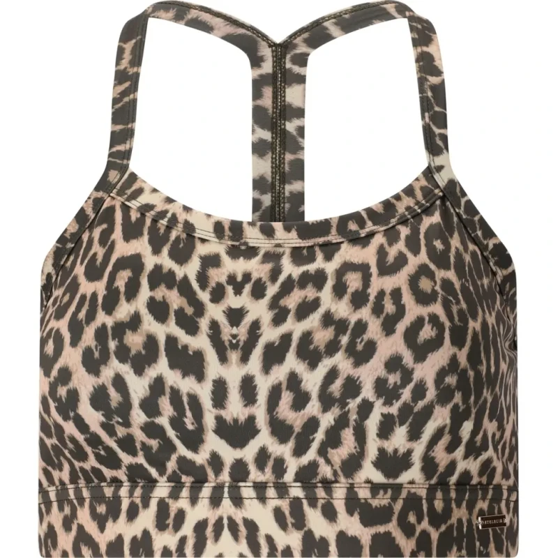 Image of Athlecia Printed womens sports bra Athlecia Bloom V2 Marron Female M