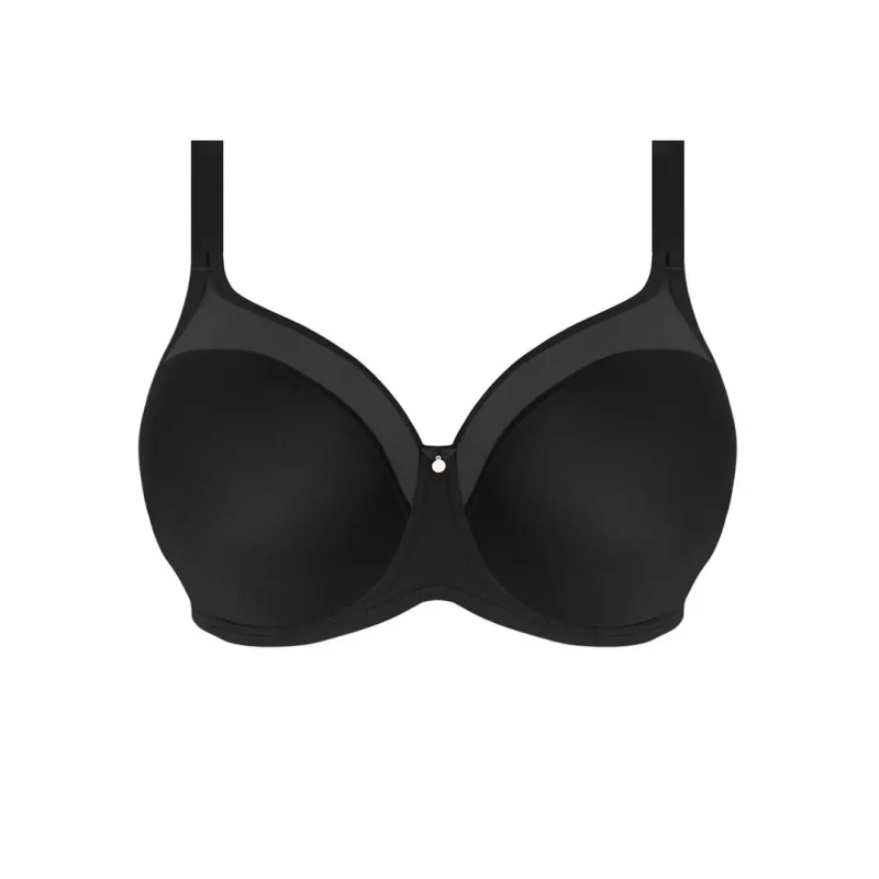 Image of Elomi Womens non-padded underwired molded bra Elomi Smooth Noir Female 85K