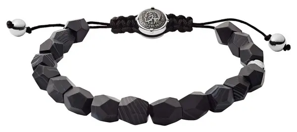 Image of Diesel DX1134040 Mens LOW POLY BEADS Bracelet Jewellery