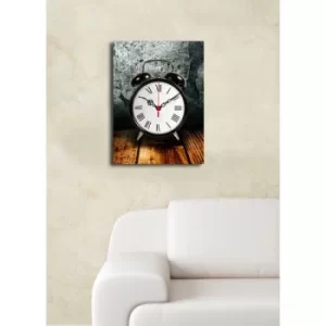 Image of 3040CS-81 Multicolor Decorative Canvas Wall Clock