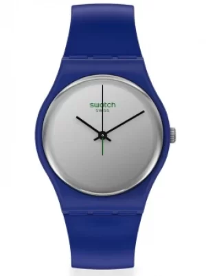 Image of Swatch Ladies Silverwakati Strap Watch SO28N100