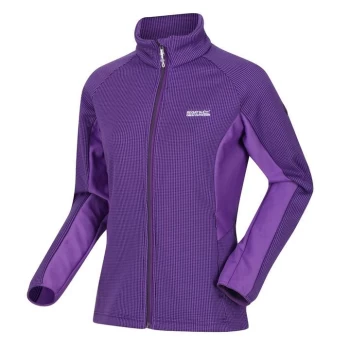 Image of Regatta Highton II Full Zip Fleece Jacket - Dk Aubergine