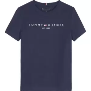 Image of Tommy Hilfiger Childrens Essential T Shirt - Blue