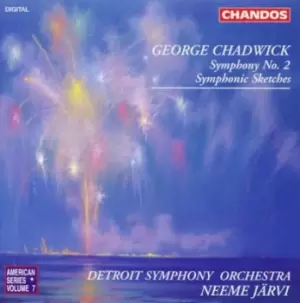Image of Chadwick / Jarvi / Detroit Symphony Orchestra - Sym 2/Sym Sketches (4)/& CD Album - Used
