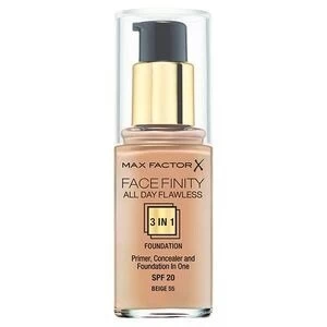 Image of Max Factor All Day Flawless 3 in 1 Foundation Beige 55 Nude