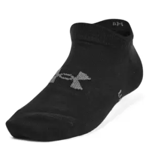 Image of Under Armour Yth Essential No Show 6pk - Black