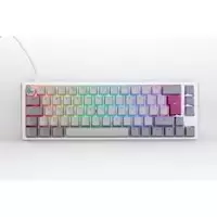 Image of Ducky One3 Mist SF 65% USB RGB Mechanical Gaming Keyboard Cherry MX Red Switch - UK Layout