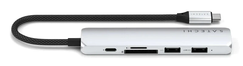 Image of Satechi ST-P6SS interface hub USB Type-C 10000 Mbps Silver