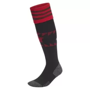 Image of 2022-2023 Man Utd Home Socks (Black)