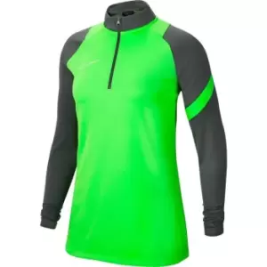 Image of Nike Academy Drill Top Womens - Green