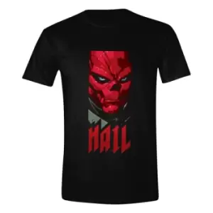 Image of Avengers T-Shirt Red Skull Size L