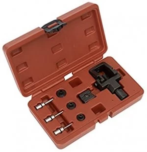 Image of Sealey MS025 Heavy-Duty Motorcycle Chain Splitter & Riveting Tool Set