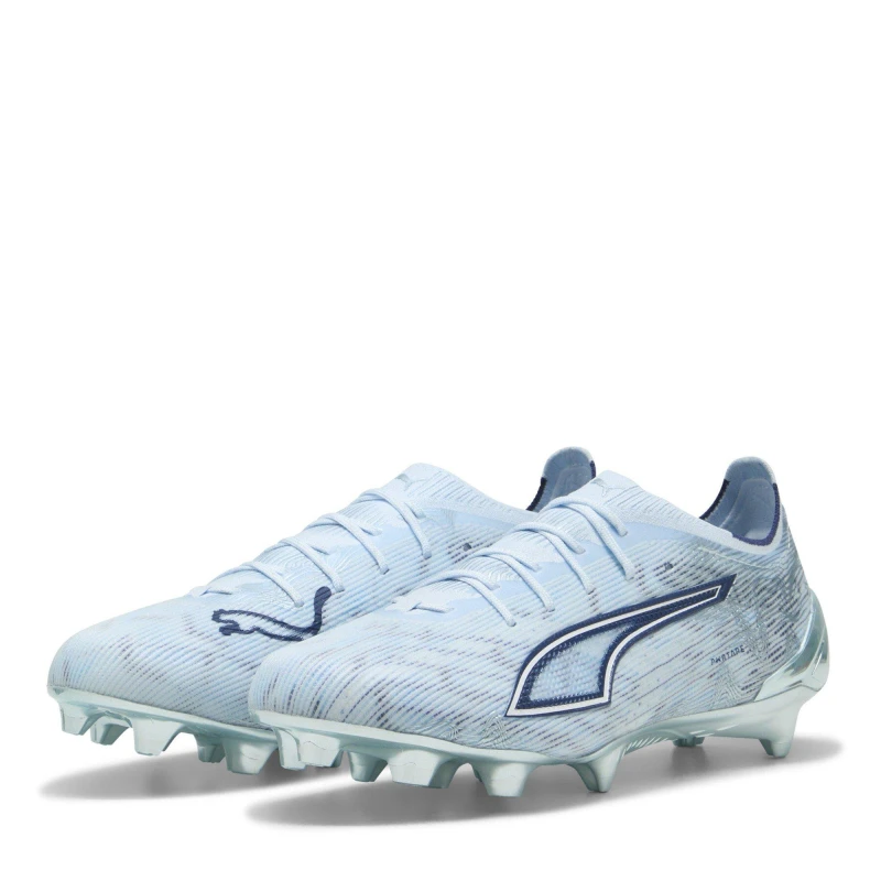 Image of Puma Mens PUMA Ultra 5 Ultimate Firm Ground Football Boots Icy Blue male 8 (42)