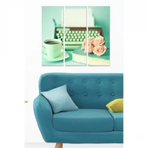 Image of MDF5054986 Multicolor Decorative MDF Painting (3 Pieces)