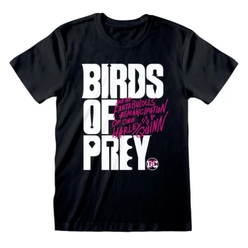 Image of Birds Of Prey - Logo Unisex Medium T-Shirt - Black