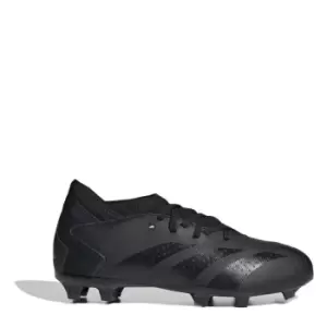 Image of adidas Predator Edge.3 Junior Firm Ground Football Boots - Black