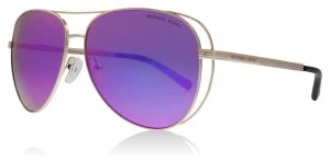Image of Michael Kors Lai Sunglasses Rose Gold 11944X 58mm