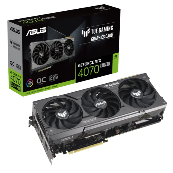 Image of ASUS TUF Gaming GeForce RTX 4070 SUPER 12GB GDDR6X OC Edition