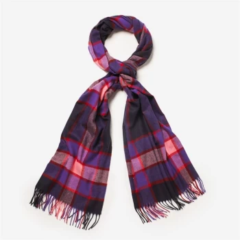 Image of Jack Wills Brington Floral Scarf - Navy Check