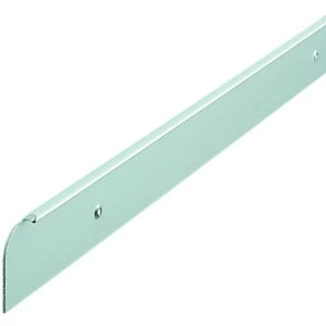 Image of Wickes Worktop End Cap Trim Silver 38mm