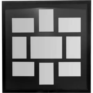 Image of Black 9 Photo Multi Photo Frame - Premier Housewares