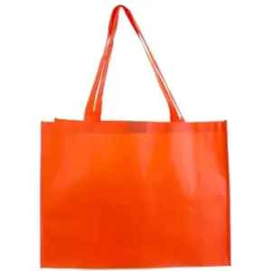 Image of United Bag Store Long Handle Tote Bag (One Size) (Orange) - Orange