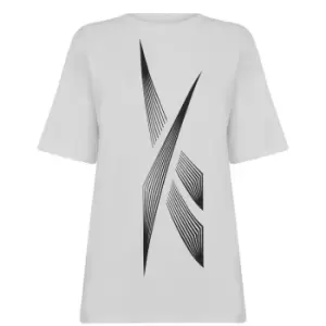 Image of Reebok Graphic T Shirt Ladies - White