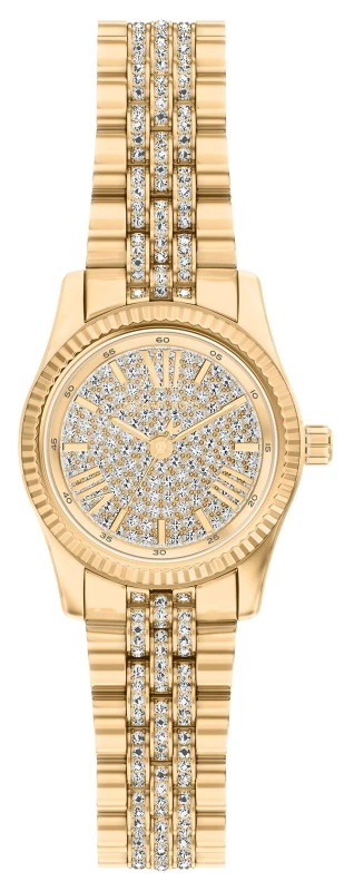 Image of Michael Kors MK7575 Lexington Petite Crystal (26mm) Gold Watch