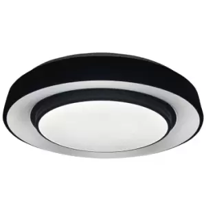 Image of Milagro Ceiling Lamp Naomi Smart Ø380 Mm 24W LED Black