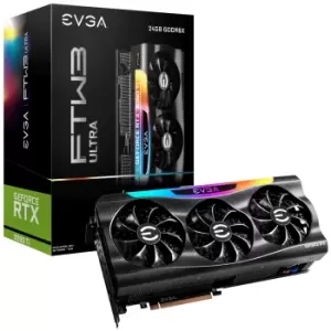 Image of EVGA Nvidia GeForce RTX 3090 Ti FTW3 ULTRA GAMING 24GB GDDR6X Graphics Card - 24G-P5-4985-KR