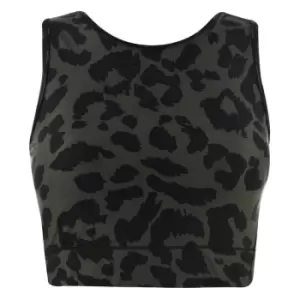 Image of Biba Active Crop Top - Green