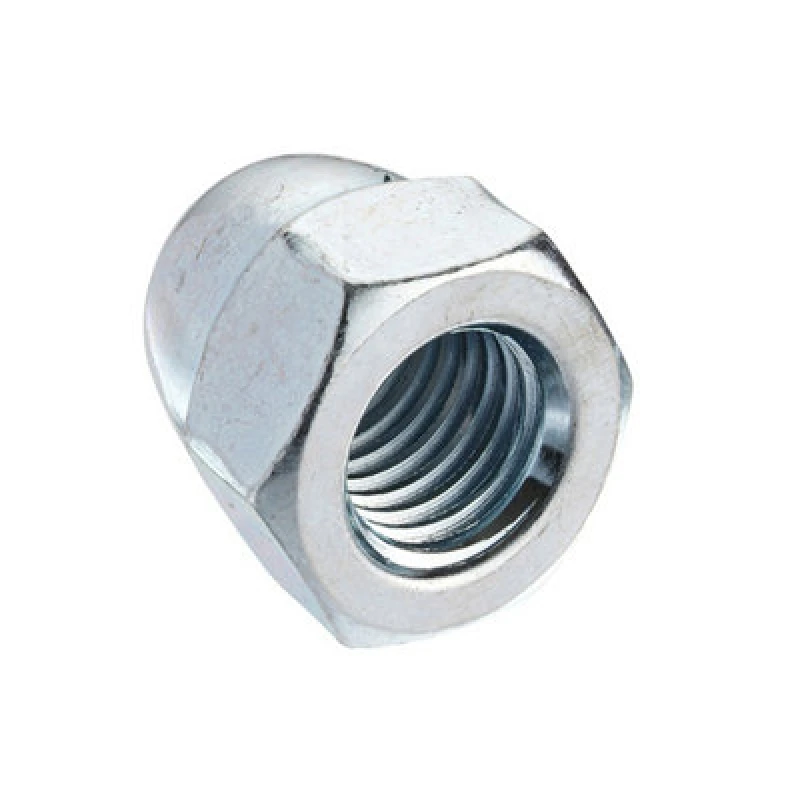 Image of Unifix Class 6 Dome Nuts Bzp Din 1587 - M6 X 1.00 - Esdnczm06