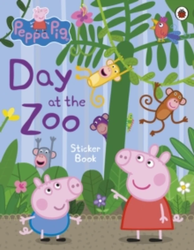 Image of Peppa Pig Peppa Pig: Day at the Zoo Sticker Book Multi unisex