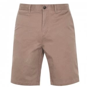 Image of Howick Oakley Slim Chino Shorts - Biscuit