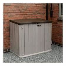 Image of Forest Garden Large Garden Storage Box 842L Plastic