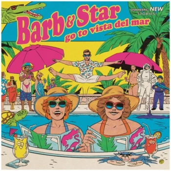 Image of Mondo - Barb And Star Go To Vista Del Mar (Original Soundtrack) 180g LP (Pink And Yellow Split)
