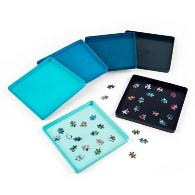 Image of The House of Puzzles Jigsaw Puzzle Sorting Trays - 6 Pack