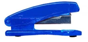Image of ValueX Plastic Stapler Half Strip Blue