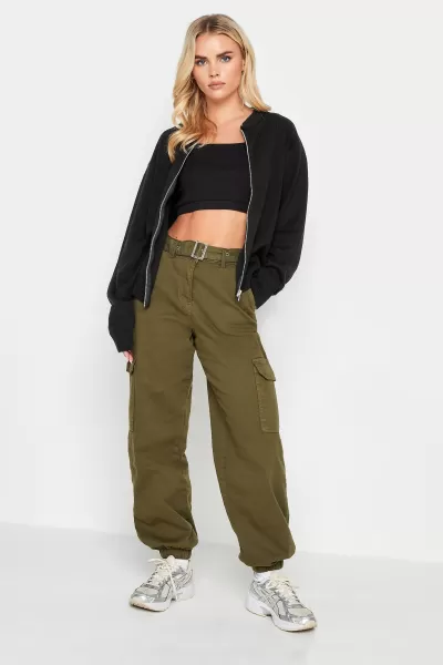 Image of Petite Knitted Bomber Jacket