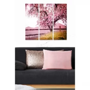 Image of MDF167693018 Multicolor Decorative MDF Painting (3 Pieces)