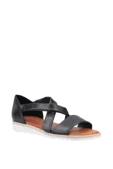 Image of Hush Puppies Gemma Smooth Leather Sandals