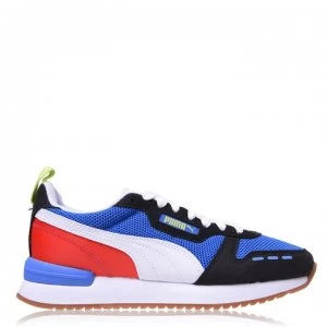 Image of Puma R78 Runner Trainers Junior Boys - Blue/Multi