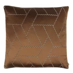 Image of Kai Hades Polyester Filled Cushion Polyester Cognac