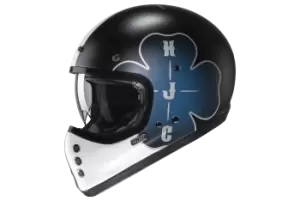 Image of HJC V60 Ofera Black Blue MC5SF Full Face Helmet S