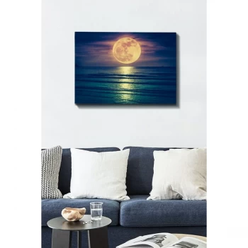 Image of Kanvas Tablo (50 x 70) - 7 Multicolor Decorative Canvas Painting